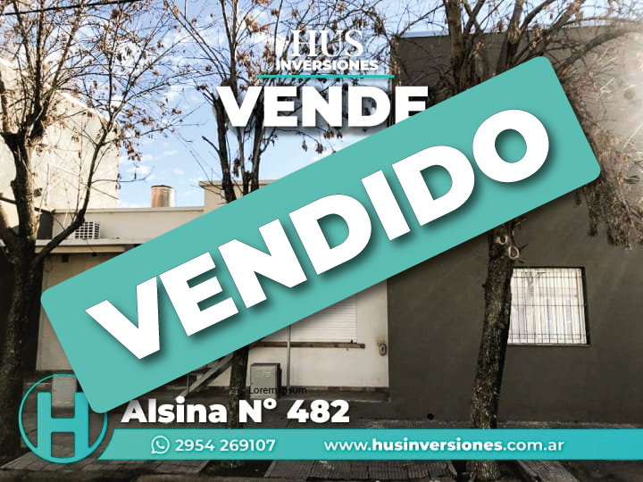 VENDIDO – Complejo de 4 departamentos. Alsina 482. Santa Rosa, LP.