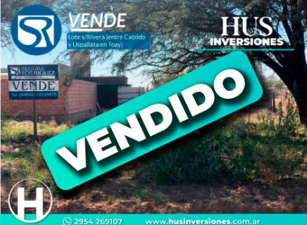 Lote s/Rivera (entre Cabildo y Uspallata en Toay)