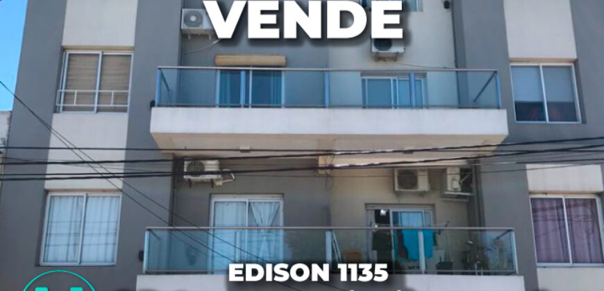EDISON 1135 – 2 Dptos de 1 dormitorio con cochera