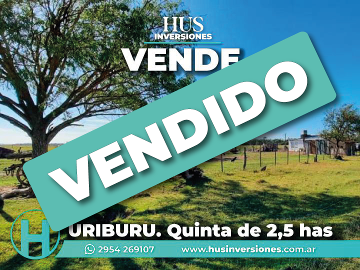 Quinta de 2,5 has -URIBURU