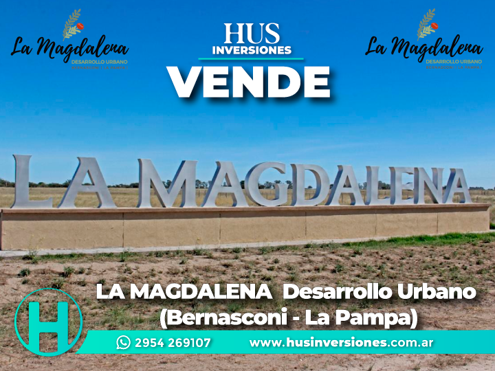 LA MAGDALENA Desarrollo Urbano (Bernasconi – La Pampa)