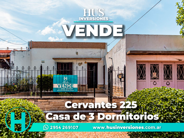 Cervantes 225. Casa de 3 Dormitorios